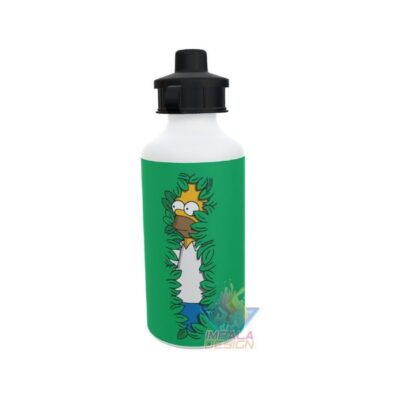 Botella Deportiva Homero Simpson Arbusto Terminator Meme 2