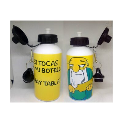 Los Simpsons Botella Deportiva Si Tocas Hay Tabla