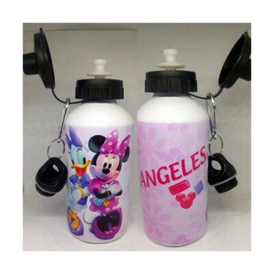 Minnie Mouse Daisy Botella Aluminio Caramañola Deporte