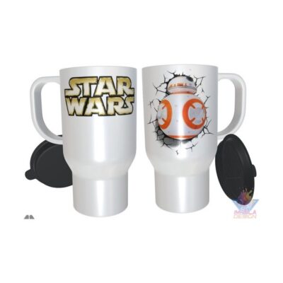 Jarro Térmico Star Wars Droide Bb8 Robot Plástico