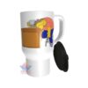 Simpsons Taza Jarro Térmico Barney Conejo Bebe O Moriré