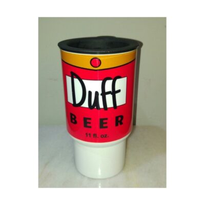 Jarro Cervecero Térmico Duff Plástico Con Tapa Los Simpsons
