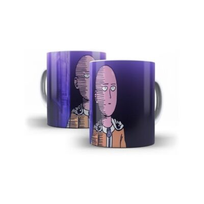 Taza One Punch Man Saitama Anime Manga Comic Cerámica