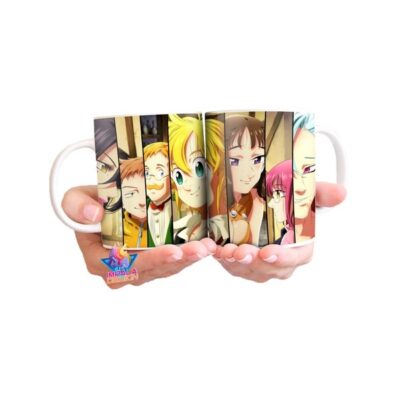 Taza Cerámica Los 7 Pecados Capitales Anime Seven Deadly Mod 01