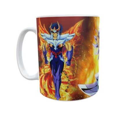Ikki De Fenix Taza Saint Seiya Caballeros Zodiaco Armadura