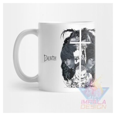 Taza Death Note Manga Ryuk Misa Yagami Cerámica Anime Mod01