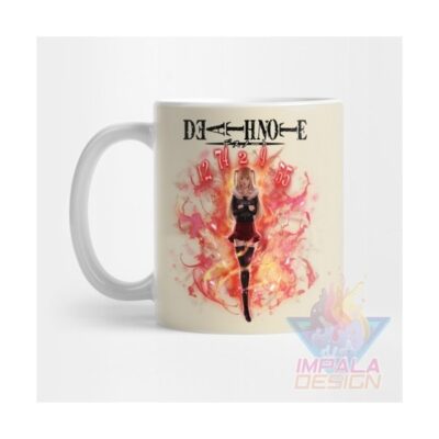 Taza Death Note Manga Ryuk Misa Yagami Cerámica Anime Mod03