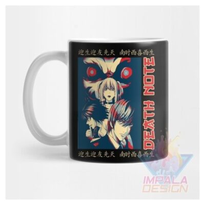 Taza Death Note Manga Ryuk Misa Yagami Cerámica Anime Mod10