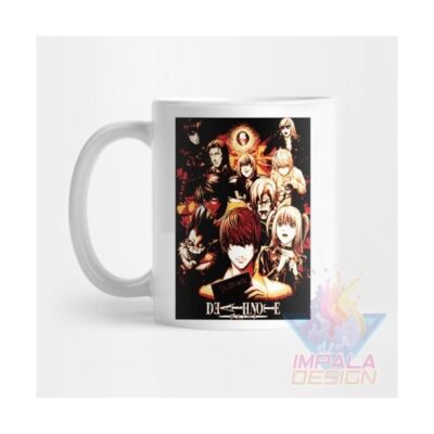 Taza Death Note Manga Ryuk Misa Yagami Cerámica Anime Mod12