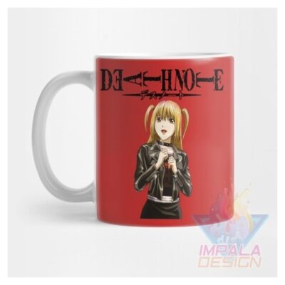 Taza Death Note Manga Ryuk Misa Yagami Cerámica Anime Mod16