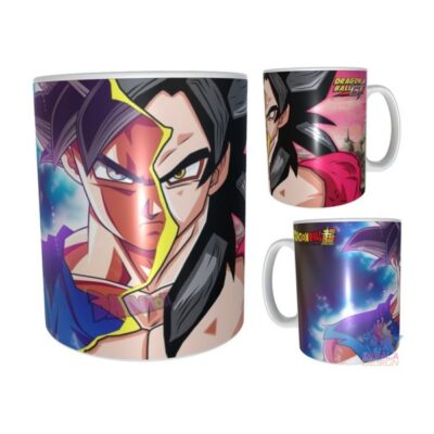 Taza Dragon Ball Super Gt Goku Comic Cerámica