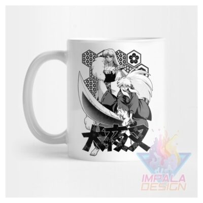 Taza Inuyasha Sengoku Manga Cerámica Anime Japón Kagome Mod2