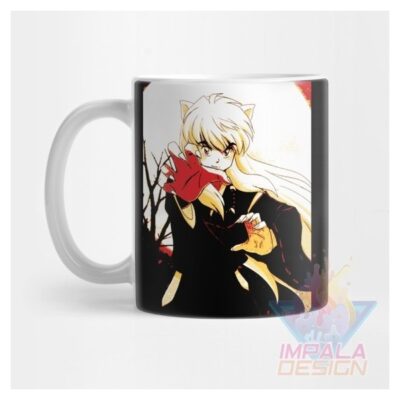 Taza Inuyasha Sengoku Manga Cerámica Anime Japón Kagome Mod3