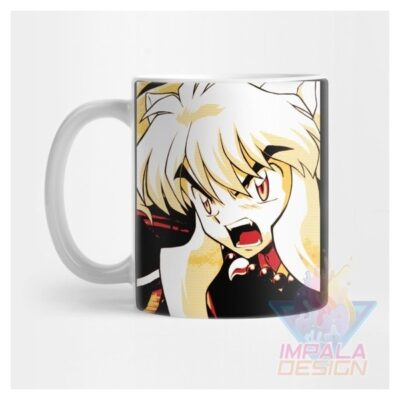 Taza Inuyasha Sengoku Manga Cerámica Anime Japón Kagome Mod4
