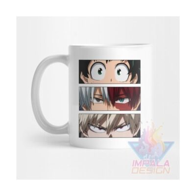 My Hero Academia Taza Cerámica Izuku Katsuki Shoto Mod 02