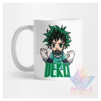 Taza Izuku Midoriya My Hero Academia Deku Cerámica Mod05