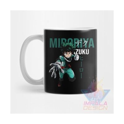 Taza Izuku Midoriya My Hero Academia Deku Cerámica Mod06