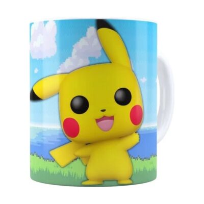 Pokemon Pikachu Taza De Cerámica Charmander Varios Modelos