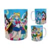 Sailor Moon Taza Importada Cerámica Usagi Serie Retro