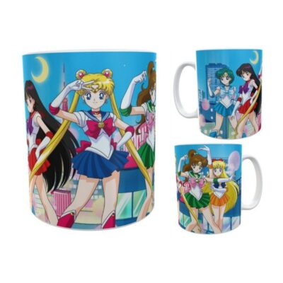 Sailor Moon Taza Importada Cerámica Usagi Serie Retro