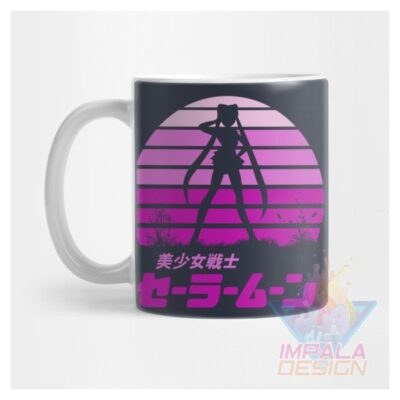 Taza Sailor Moon Manga Usagi Minako Senshi Ceram Anime Mod12