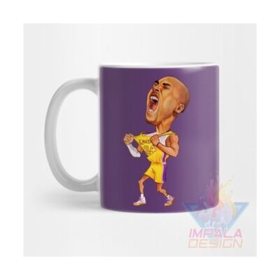 Taza Kobe Bryant Nba Basquet Cerámica Jordan Last Dance M06