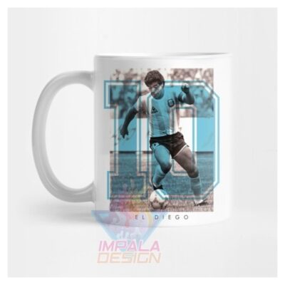Taza Maradona Diego Armando La Mano De Dios Mod2