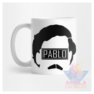Taza Pablo Escobar Patrón Mal Narcos Plata Plomo Cerámica M10