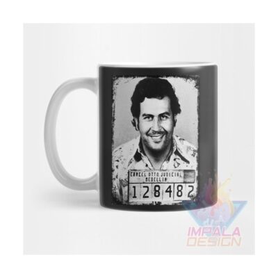 Taza Pablo Escobar Patrón Mal Narcos Plata Plomo Cerámica M11