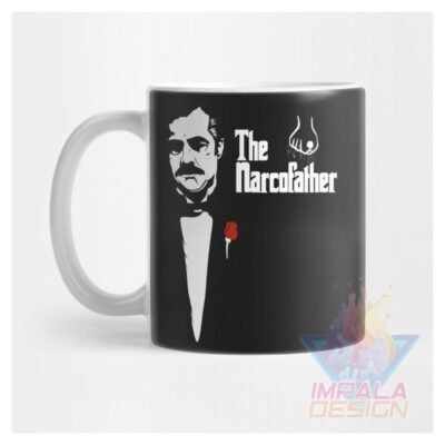 Taza Pablo Escobar Patrón Mal Narcos Plata Plomo Cerámica M6