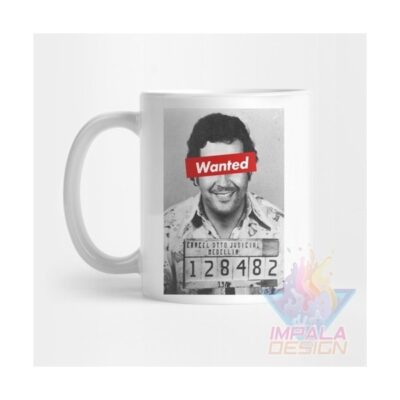 Taza Pablo Escobar Patrón Mal Narcos Plata Plomo Cerámica M8