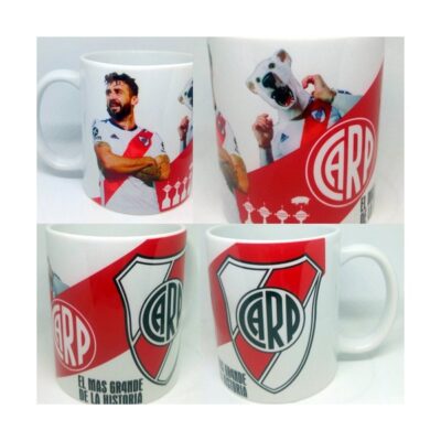 Taza River Plate Lucas Modo Oso Pratto Libertadores Recopa
