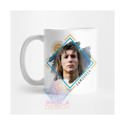 Taza Caniggia Pájaro Camiseta Selección Argentina