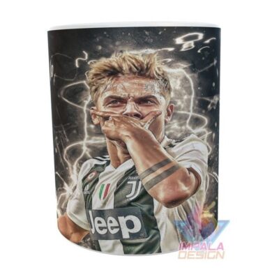 Taza Paulo Dybala Futbol Juventus Mod01 Cerámica