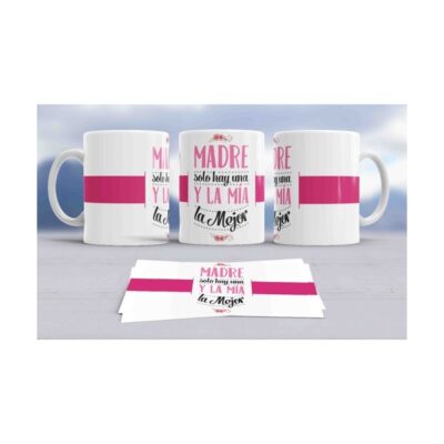 Taza Cerámica Día De La Madre Mejor Regalo Mama Modelo 05