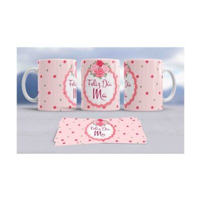 Taza Cerámica Día De La Madre Mejor Regalo Mama Modelo 10
