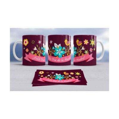 Taza Cerámica Día De La Madre Mejor Regalo Mama Modelo 08