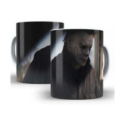 Taza Halloween Michael Myers Mascara Película Cerámica