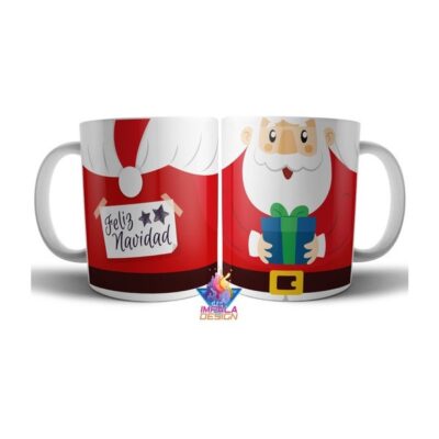 Tazas Navidad Ideal Regalo Navideñas Cerámica