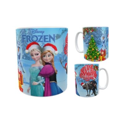 Frozen 2 Elsa Anna Navidad Disney Taza Cerámica