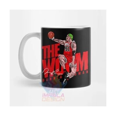Taza Dennis Rodman The Last Dance Chicago Bulls 91 M1