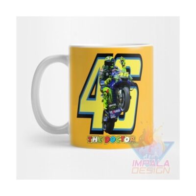 Taza Valentino Rossi Motociclismo 46 The Doctor Cerámica M05