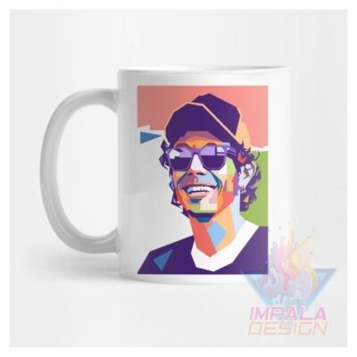 Taza Valentino Rossi Motociclismo 46 The Doctor Cerámica M04