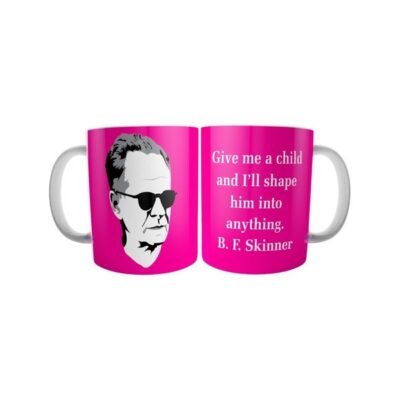 Taza Cerámica Burrhus Frederic Skinner Psicólogo Frase