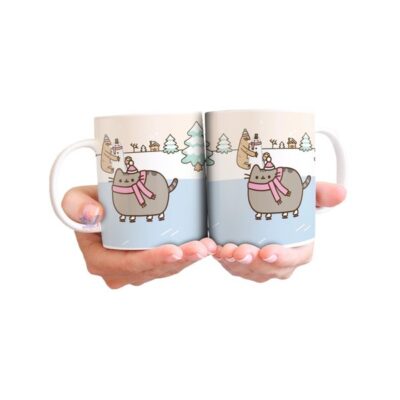 Taza Cerámica Gata Pusheen Gato Gatitos Cat Mod 02