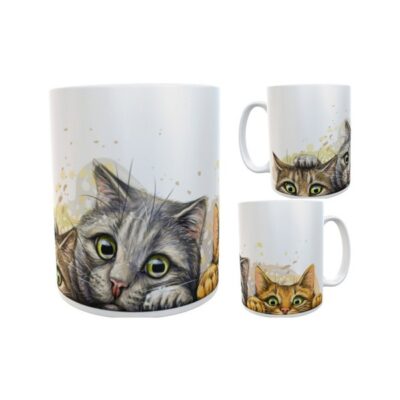 Taza Gatos Gato Gatitos Cerámica Cats Mod 03