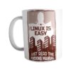 Taza Linux Gnu Logo Nucleo Sistema Operativo Pinguino Mod01