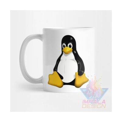 Taza Linux Gnu Logo Nucleo Sistema Operativo Pinguino Mod04