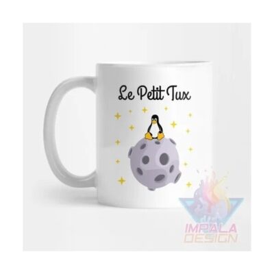 Taza Linux Gnu Logo Nucleo Sistema Operativo Pinguino Mod05