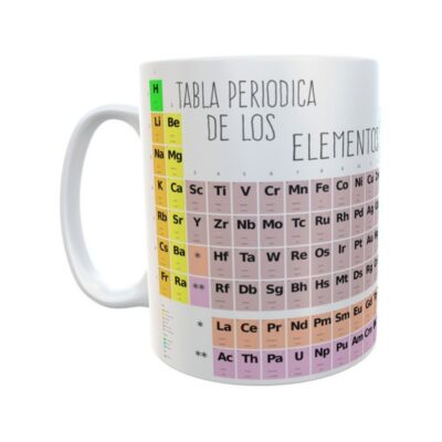 Tabla Periódica Química Taza Cerámica Love Chemistry